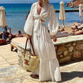 Mykonos Puff Sleeve + Long Skirt Set