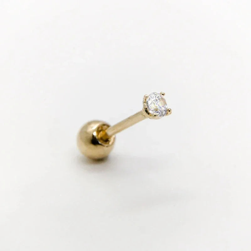 Moon Stud Earrings