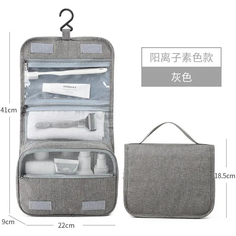 Travel Foldable Toilet Storage Bag Waterproof Hanging Makeup Bags Women Portable Cosmetic Storage Bag Travel Essential wash bag