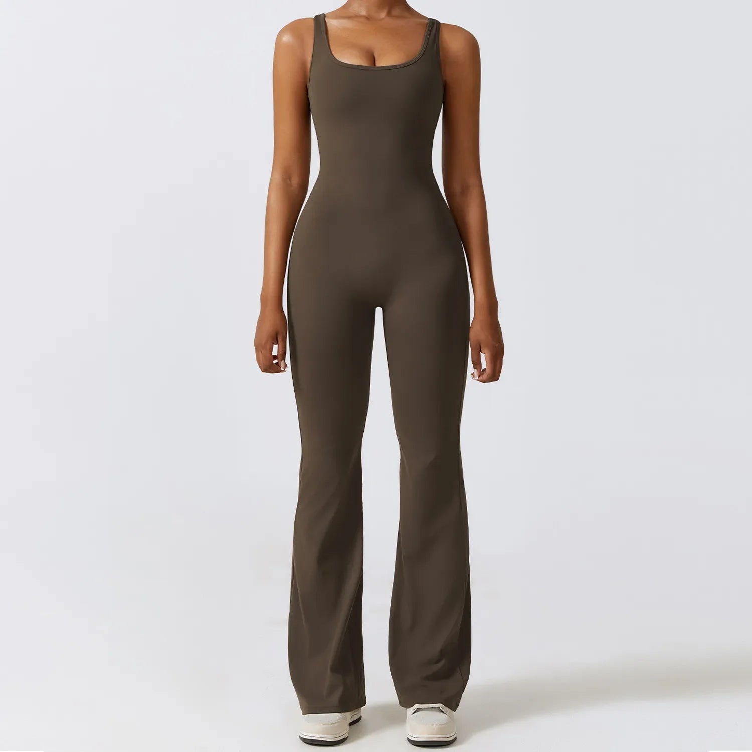 Wide Leg Sports Jumpsuit
