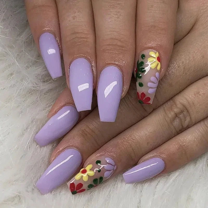 Romantic Heart Wearable Nail Art