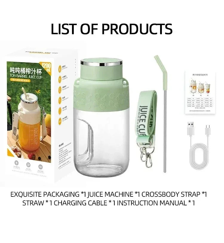 Blendie Juice Cup- Portable High-Speed Blender
