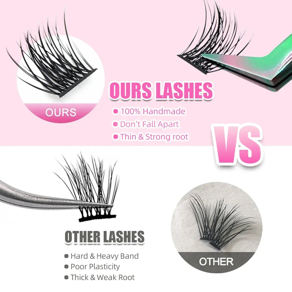 Natural Lashes Mixed Set