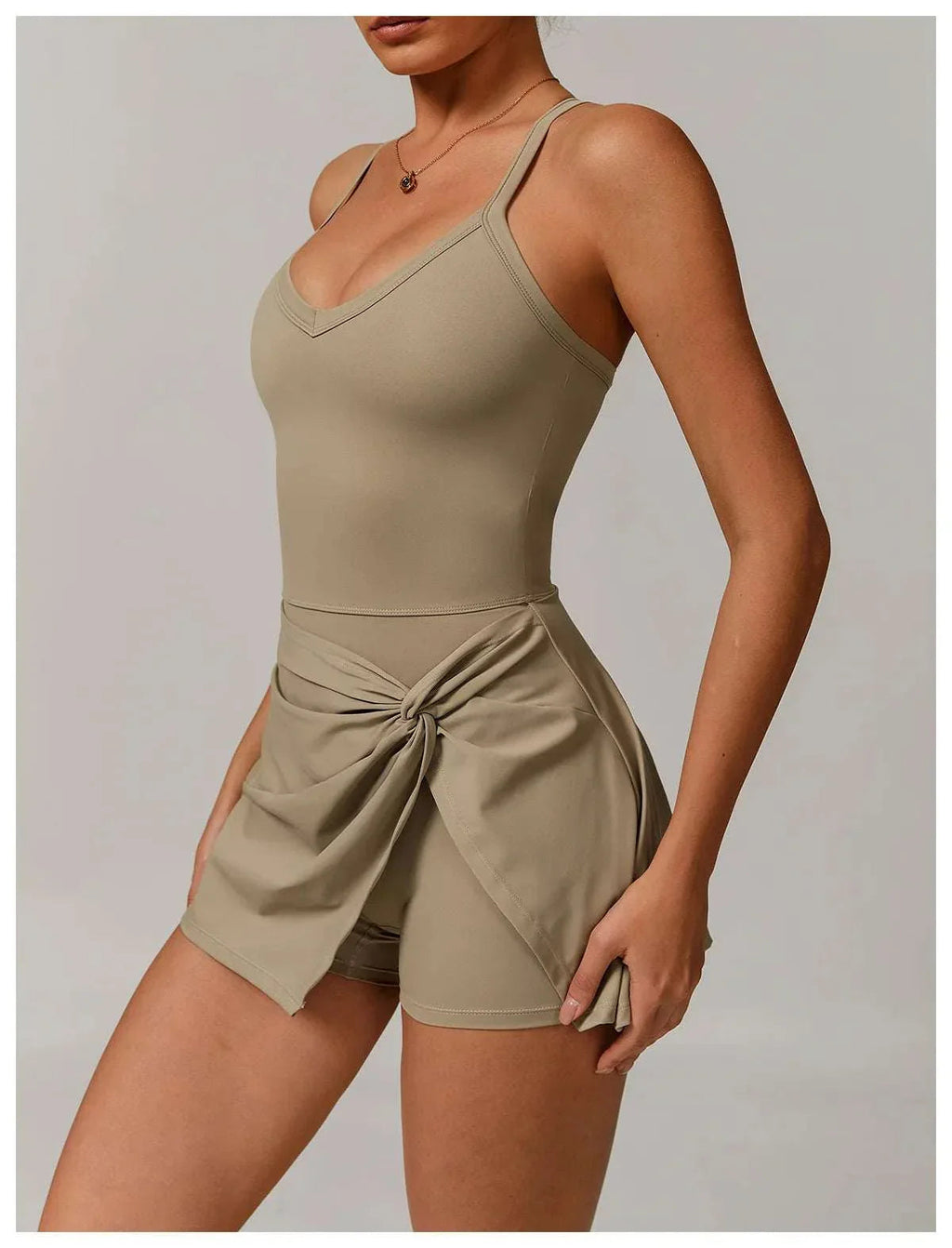 Tennis Crossback Push Up Dress