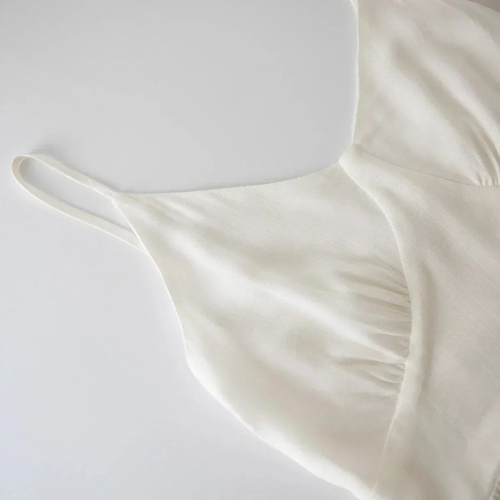 Vintage Linen Summer Dress