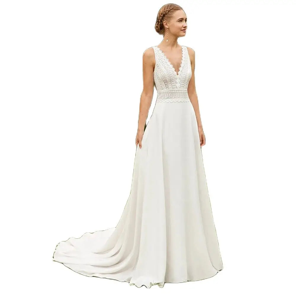 Summer Boho Wedding Dress