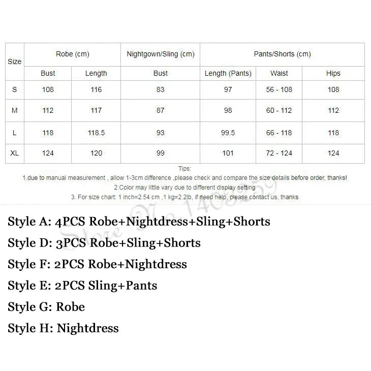 Manifest Kimono Satin Sleepwear Set