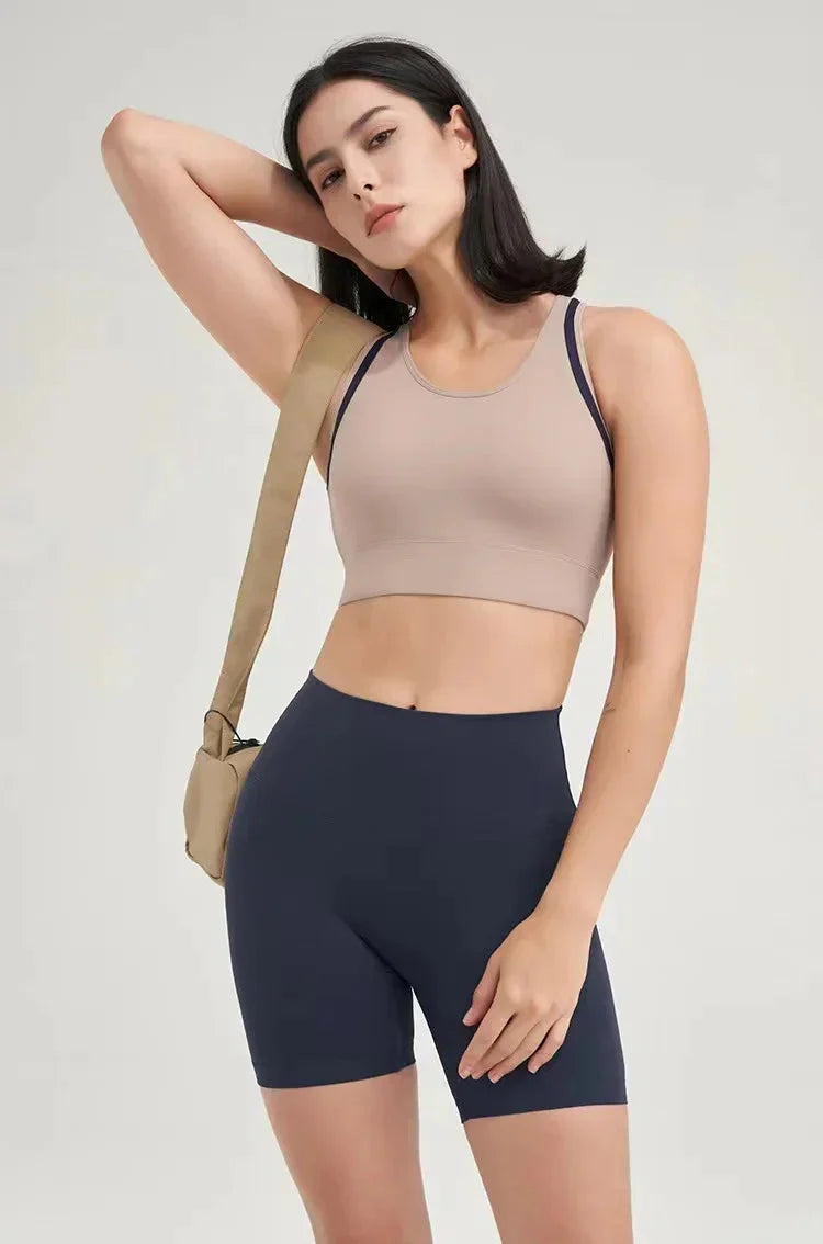 Women Butt Lifting sport short Seamles High Waist Yoga Shorts Breathable Soft Elastic slim shorts woman push up yoga legging