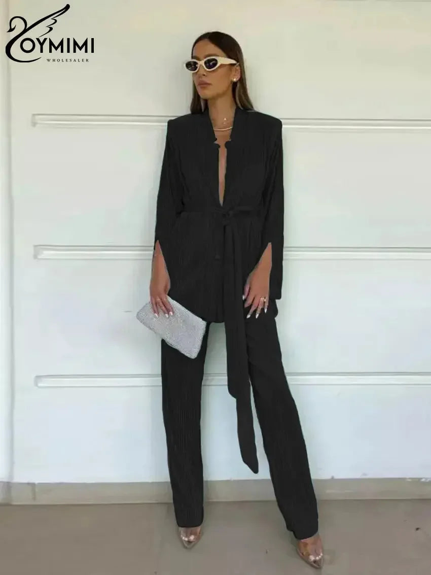Fabulous Pleated Casual Party 2 Pc Set