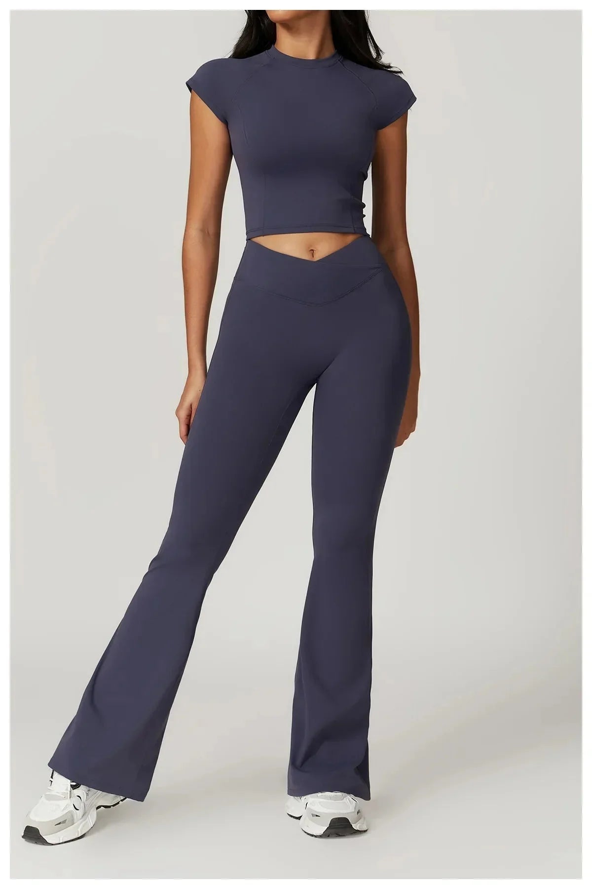 Women's Wide Leg High Waist Yoga Set