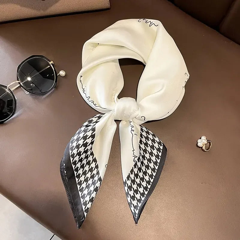 Saturday Afternoon Silk Square Scarf