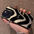 Black Polka Dot Pattern Phone Case