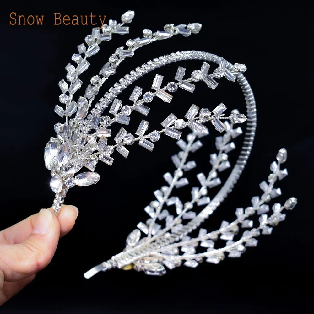 Luxury Rhinestone Bridal Headband