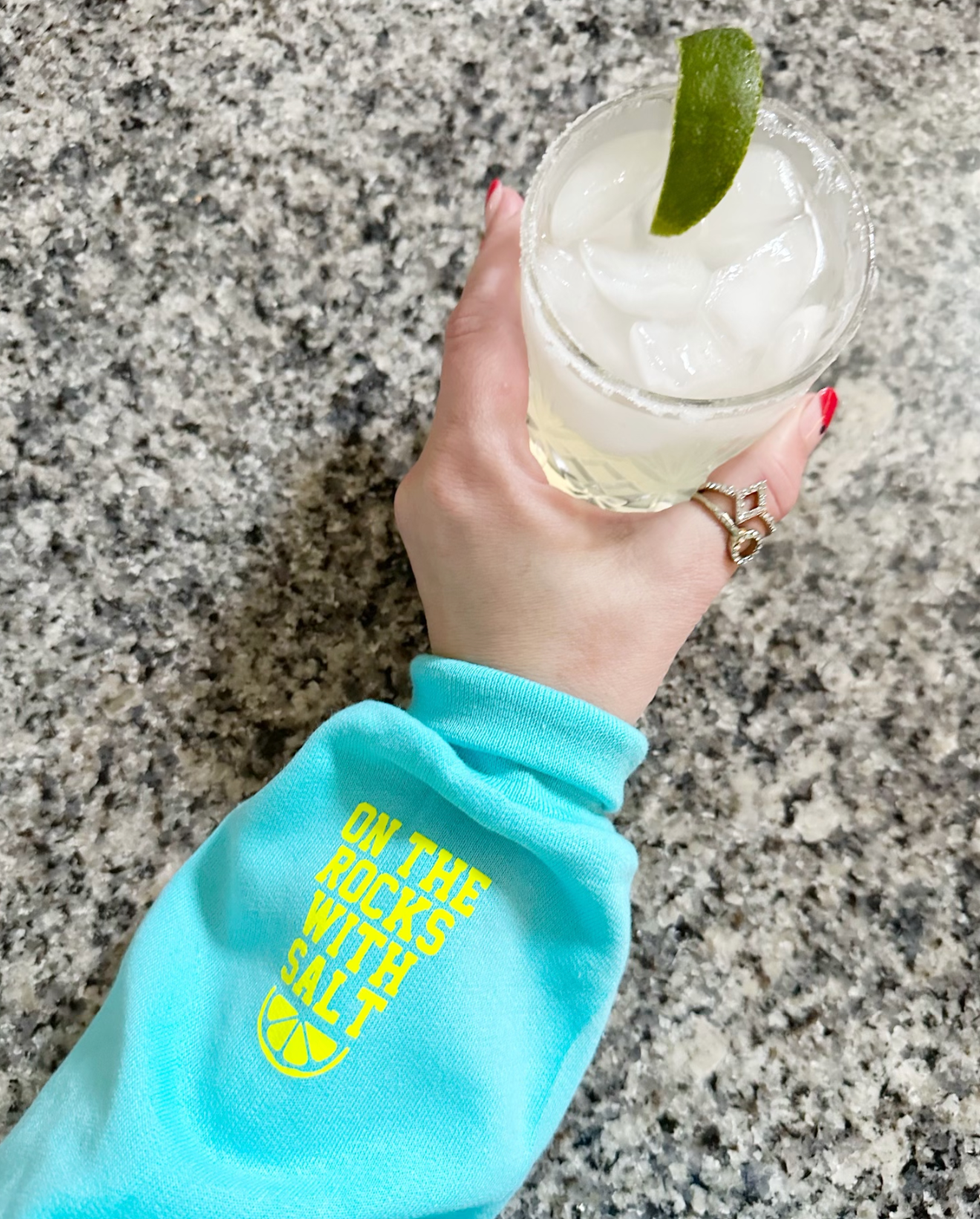 MARGS ♡ printed sweatshirt ♡ select your cuff
