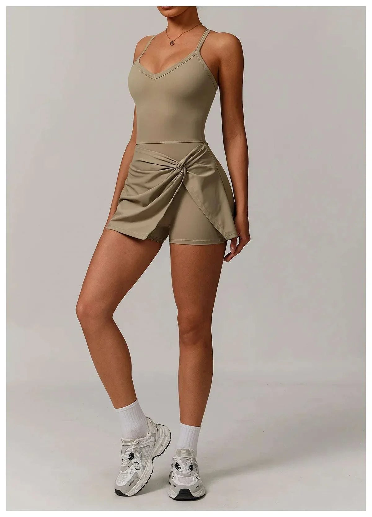 Tennis Crossback Push Up Dress