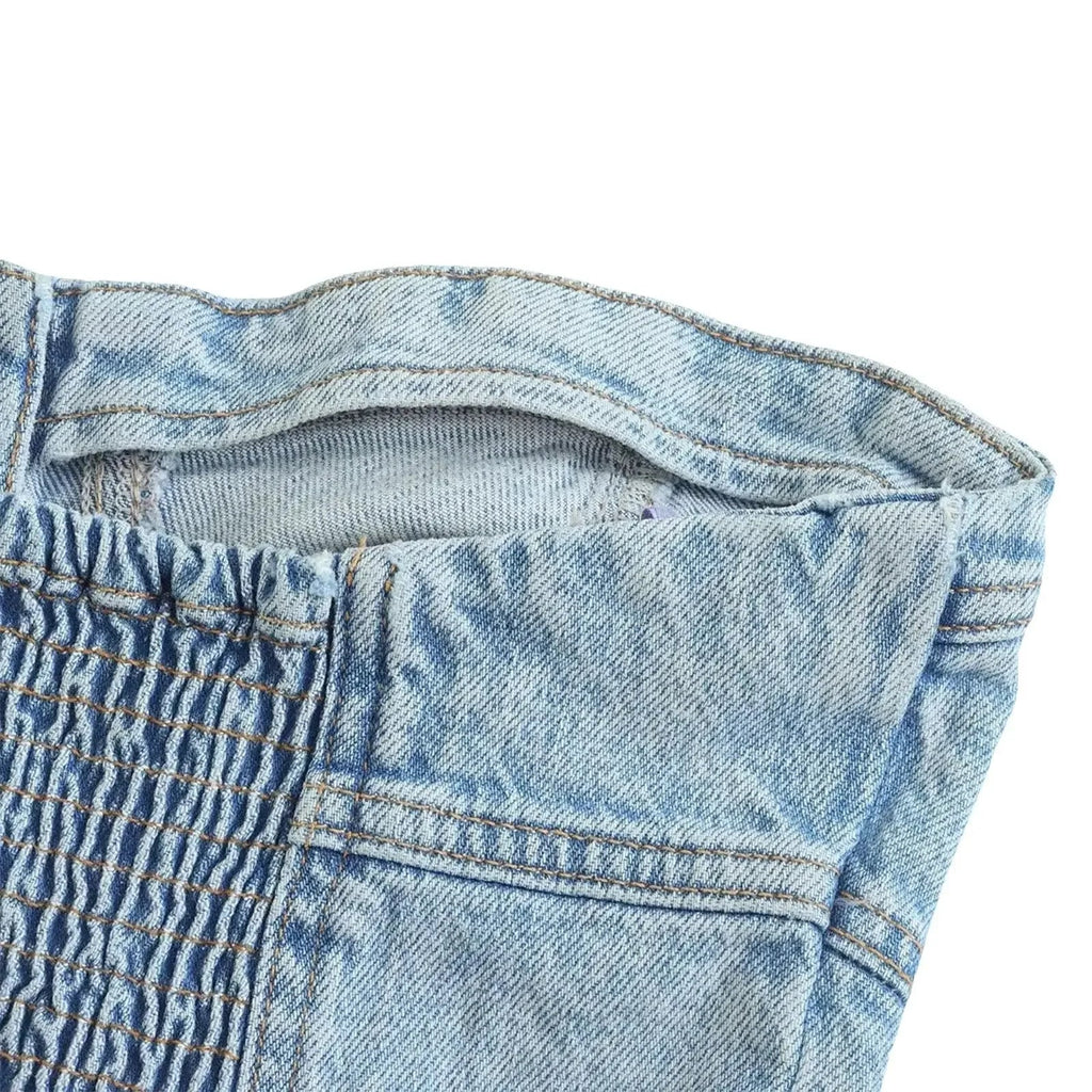 Cute Denim Crop Top