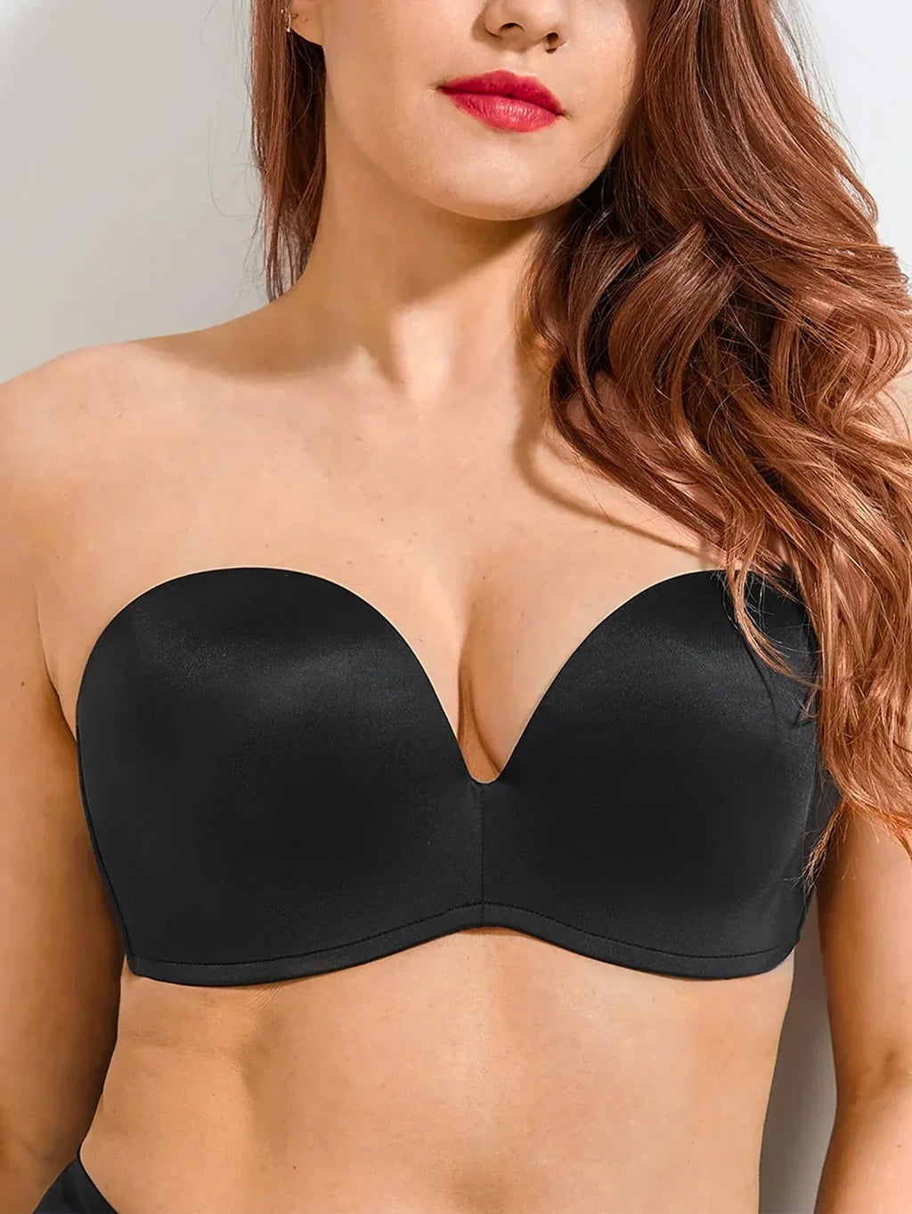 Women's Push Up Strapless Bra Sexy Invisible Seamless Underwear Without  Straps Wedding Bras