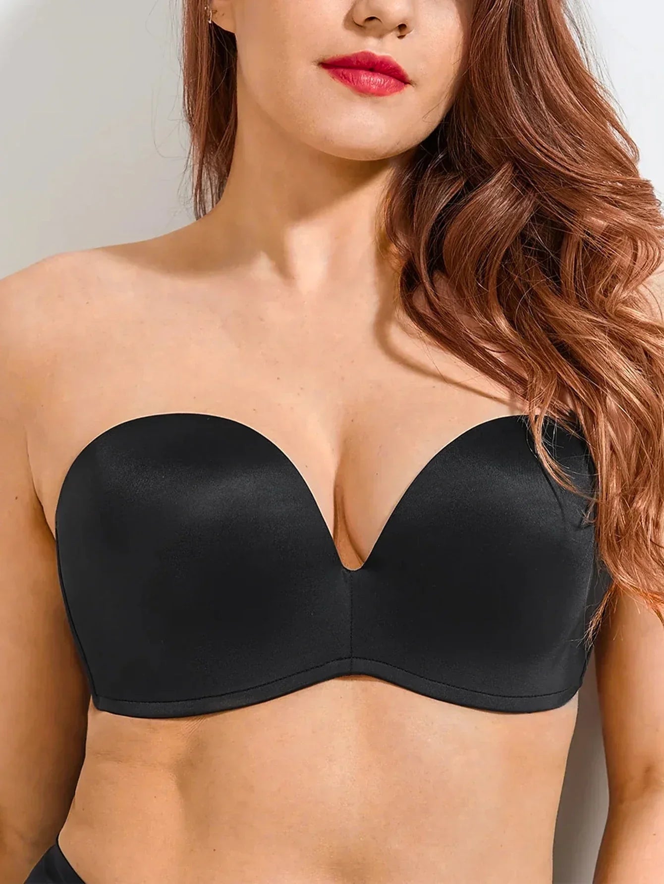 Women's Push Up Strapless Bra Sexy Invisible Seamless Underwear Without  Straps Wedding Bras