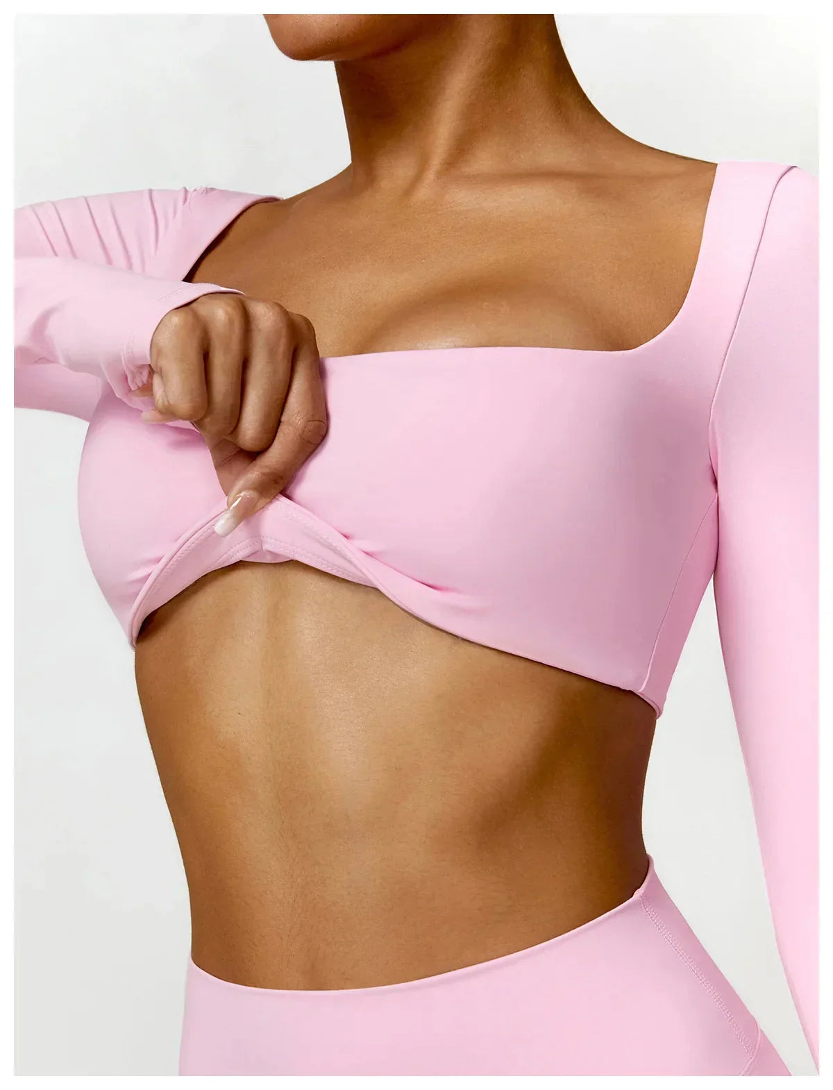 New Long sleeve Shirt Sports Set Women Fitness Tights Yoga Set Crop Top Running High Waist Gym Set Womens Outfits Yoga Clothing