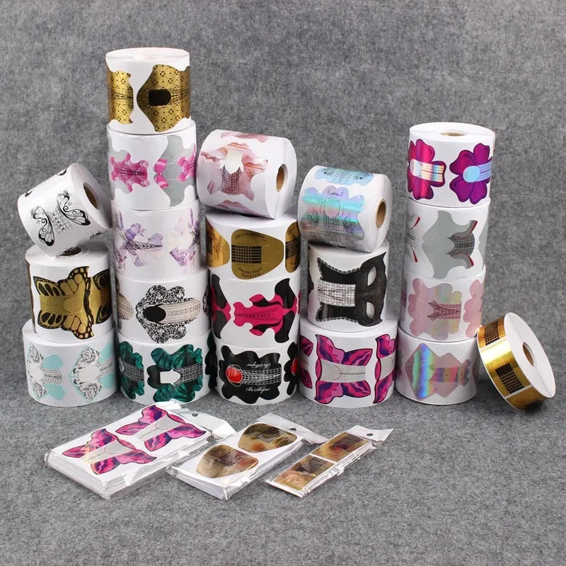 French Nail Tips Nail Sticker 100pcs