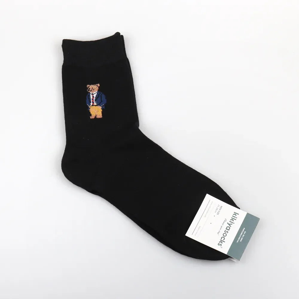 Gentleman Bear Men's Socks- 1pair