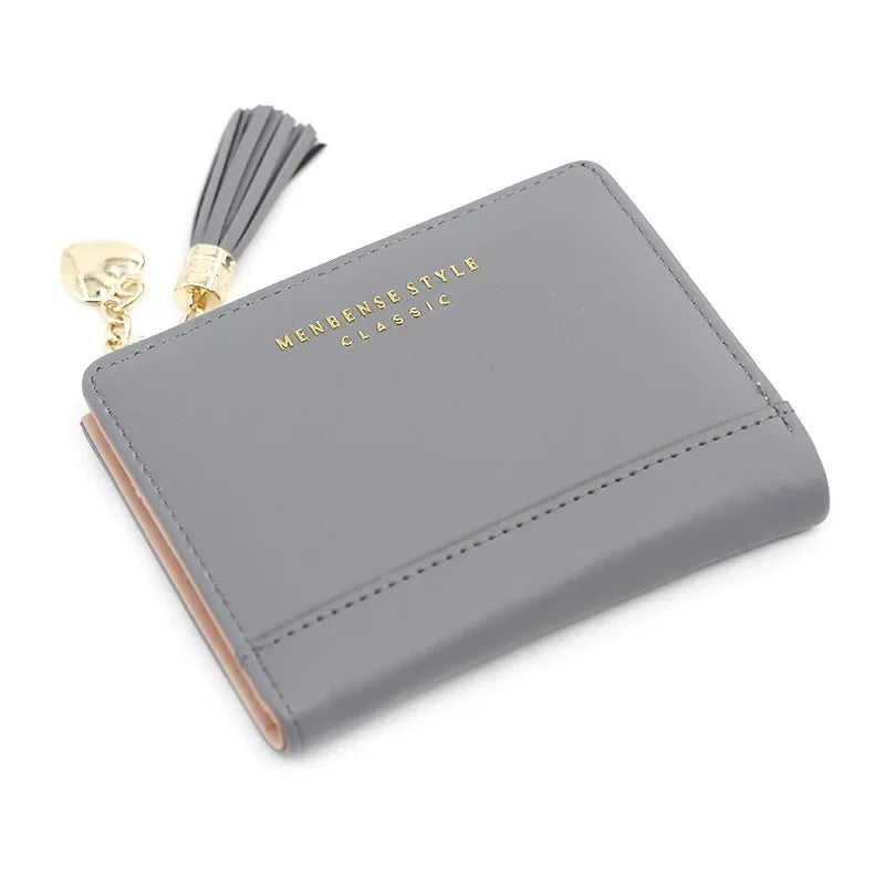 Women's Wallet Short Women Coin Purse Fashion Wallets For Woman Card Holder Small Ladies Wallet Female Hasp Mini Clutch For Girl