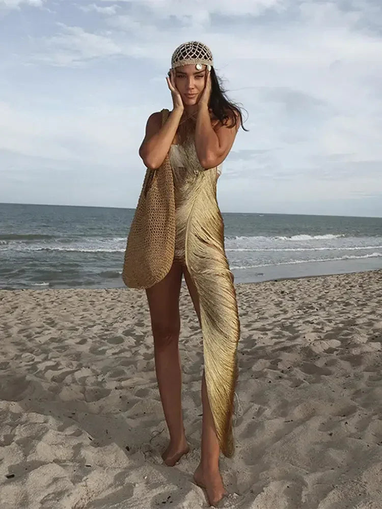 Fantasia Halter Resort Dress