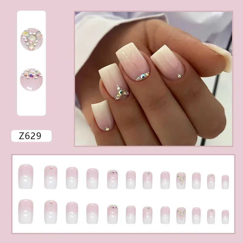 Romantic Heart Wearable Nail Art