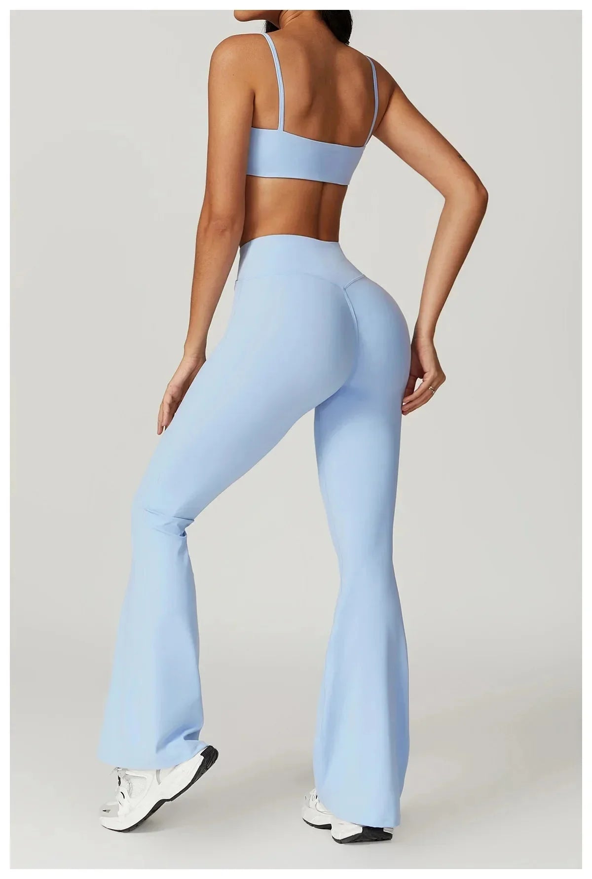 Lucid High Waist Flare Leg Yoga Set
