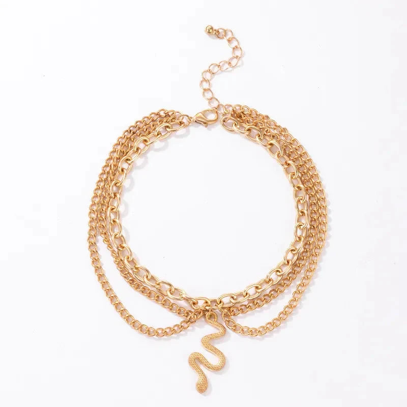 Boho Charm Anklet Chain
