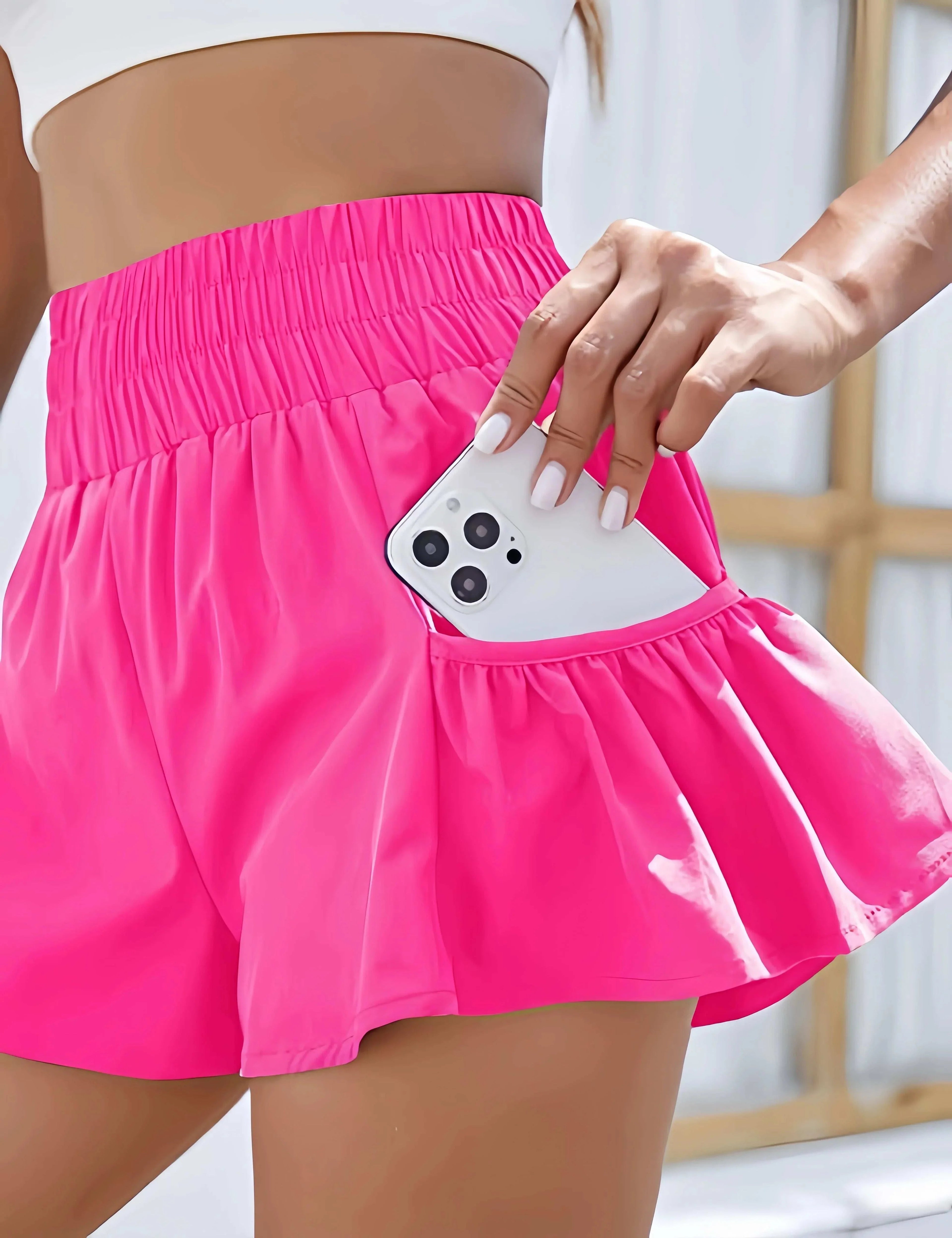 Comfort Fit Tennis Skirt With Pockets