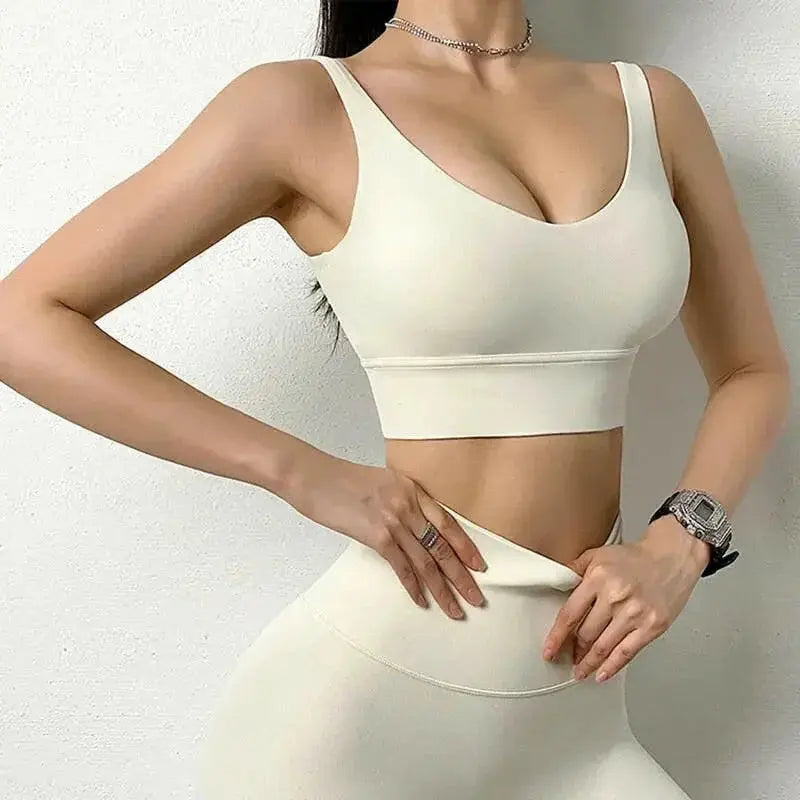 Seamless Yoga Fitness Top & Leggings Set - Available In 6 Colors