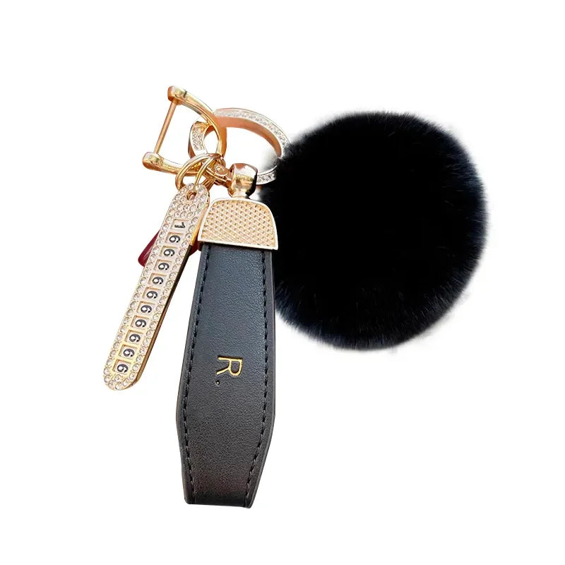 LUX Fur Keychain
