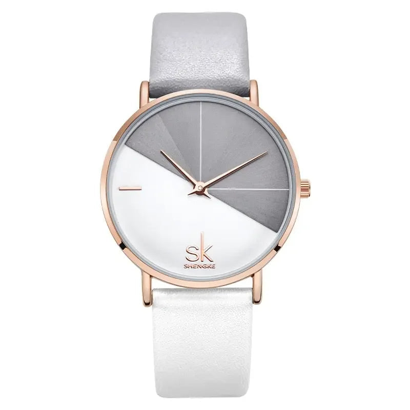 Leather Quartz Watch