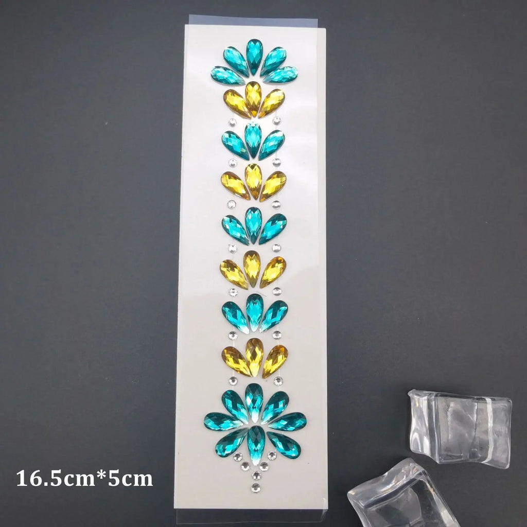 EDM 3D Crystal Stickers