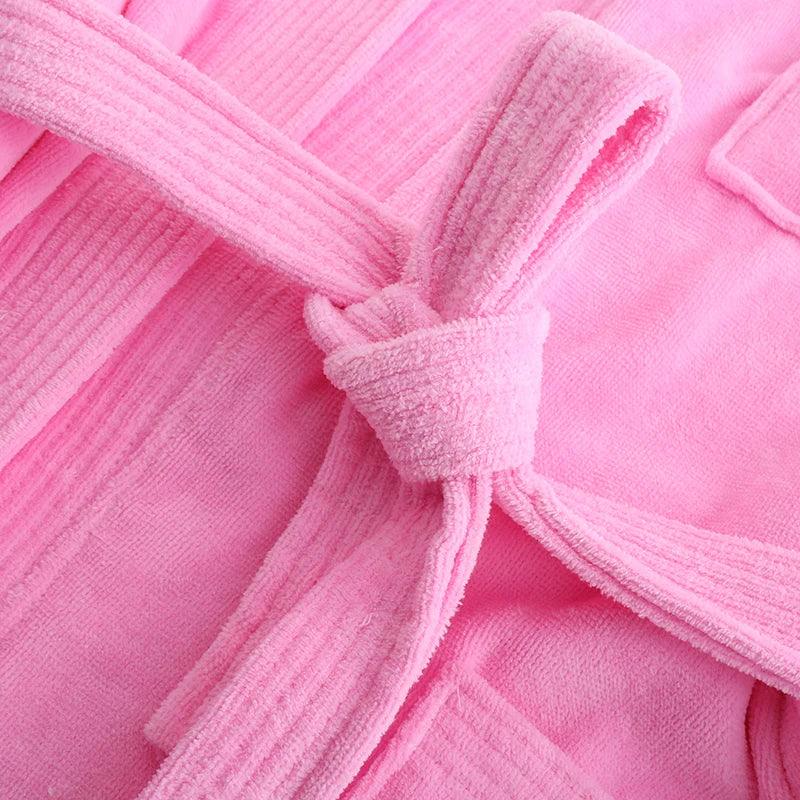 Women 100% Cotton Terry Bath Robe Plus Size Suck Water Towel Bathrobe Kimono Dressing Gown Winter Summer Men Waffle Sleepwear