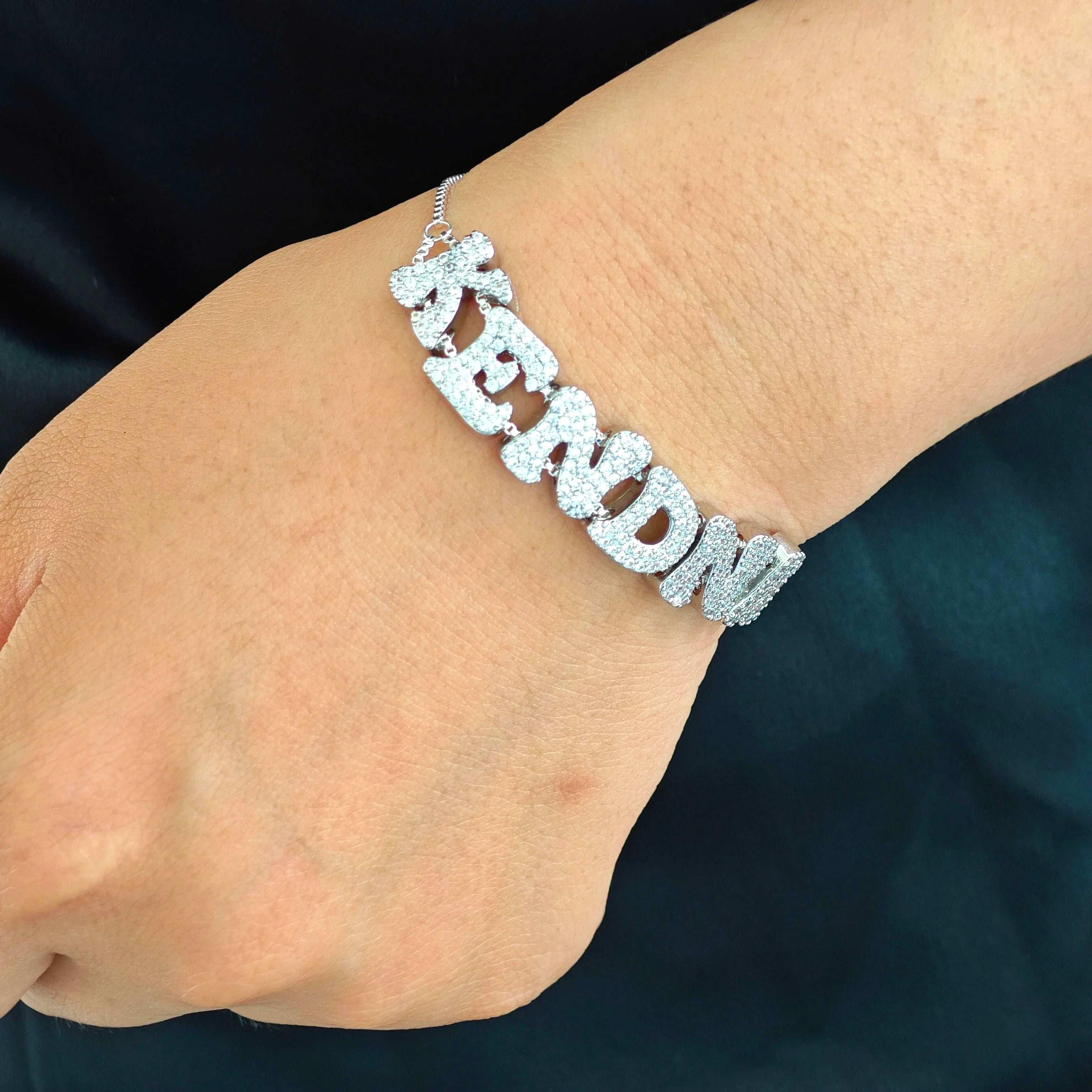 Luxlife Customized Name Bracelets