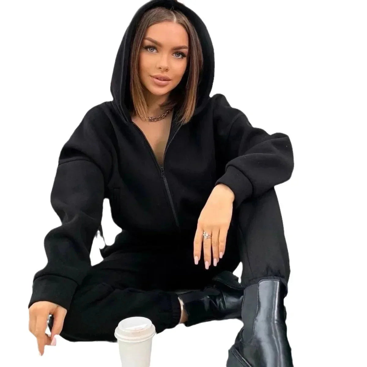 Lucy Autumn Sweatshirt & Pants Set