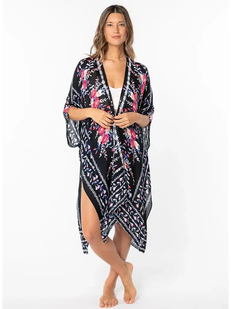 Boho Babe Printed Kimono