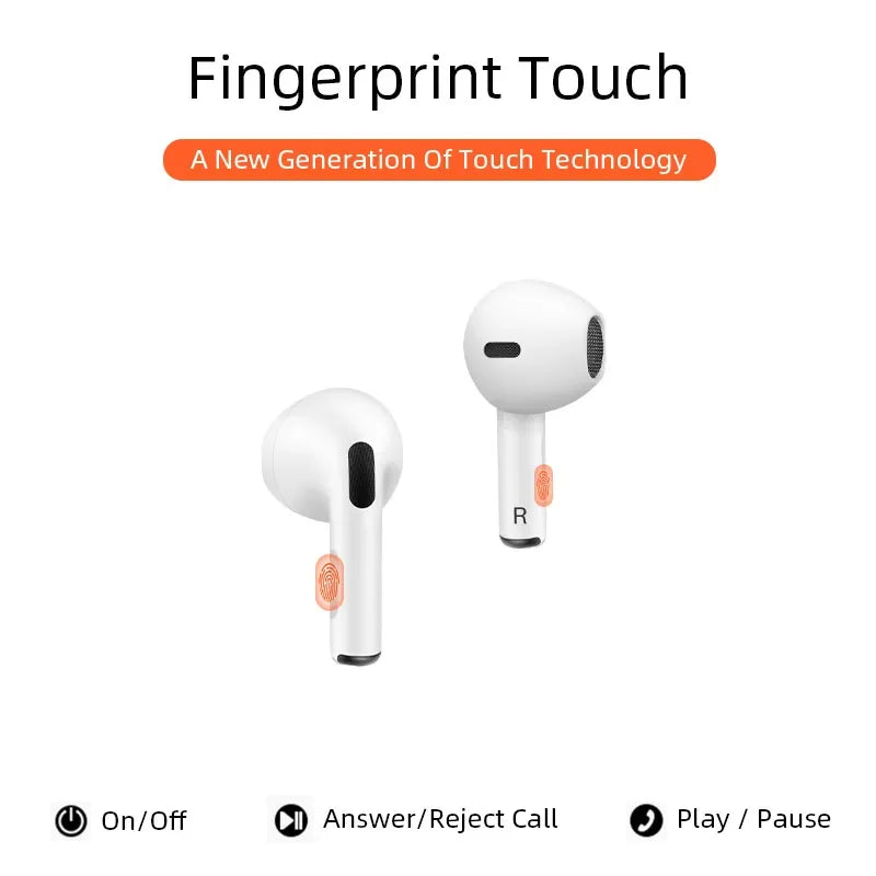 Original Air Pro 6 TWS Wireless Bluetooth Earphones Mini Pods Earbuds Sport Headset For Xiaomi Android Apple iPhone Headphones