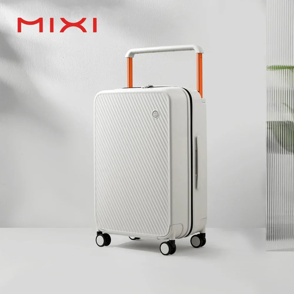 Wide Handle Suitcase 24" Travel Luggage