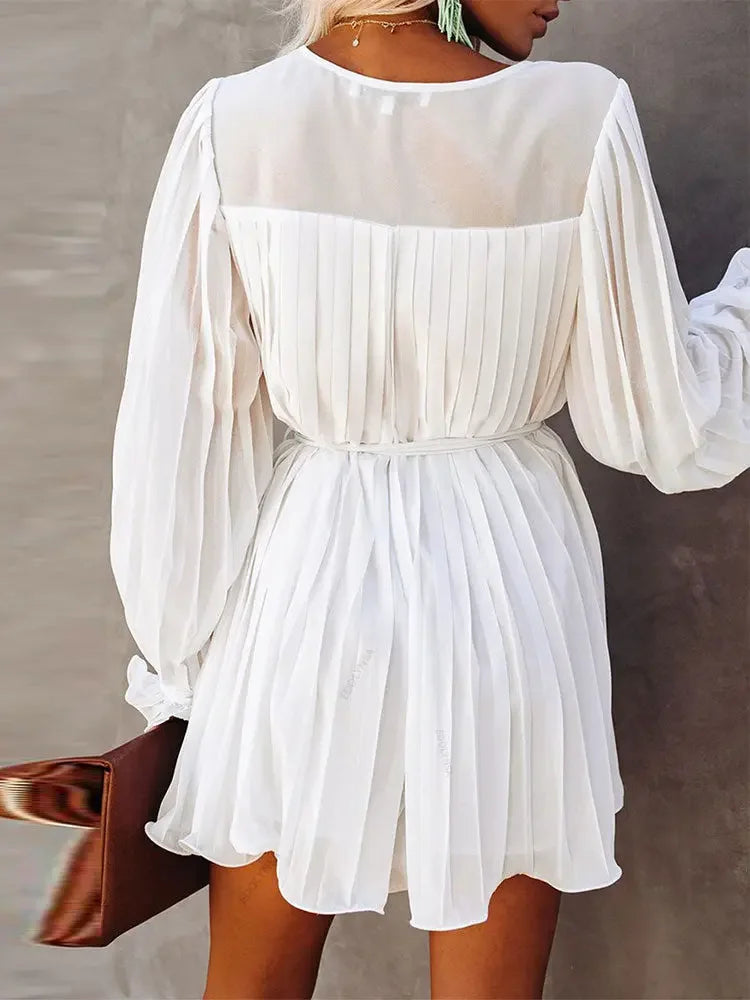 Daniella Summer Ruffle Mini Dress