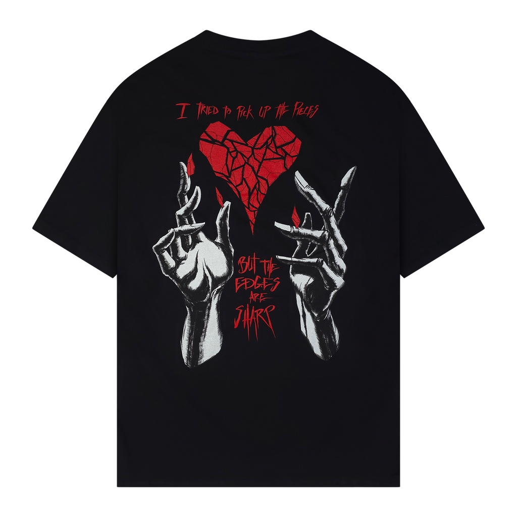Sharp Edges T-Shirt Black