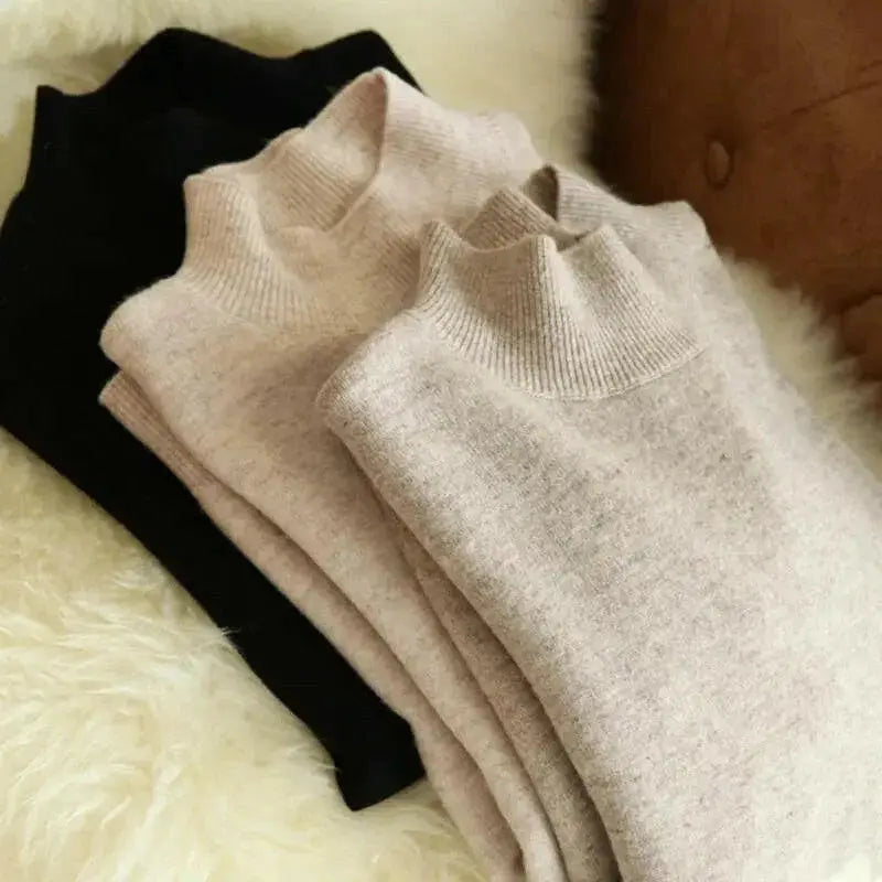 Slim Fit Knit Turtleneck