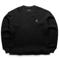 Jordan Flight Mountainside Waffle L/S Tee - Black/White