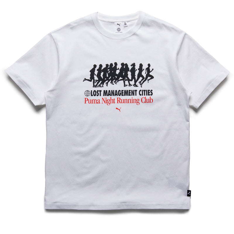 Lost Management Cities x Puma Graphic Tee - White