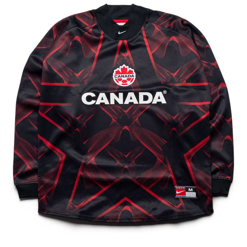 Nike Canada Authentic Goalkeeper Jersey - Black/Sport Red