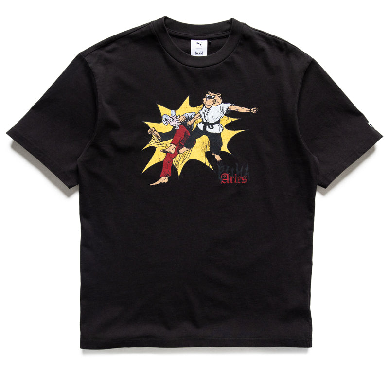 Aries x Puma Graphic Tee - Black
