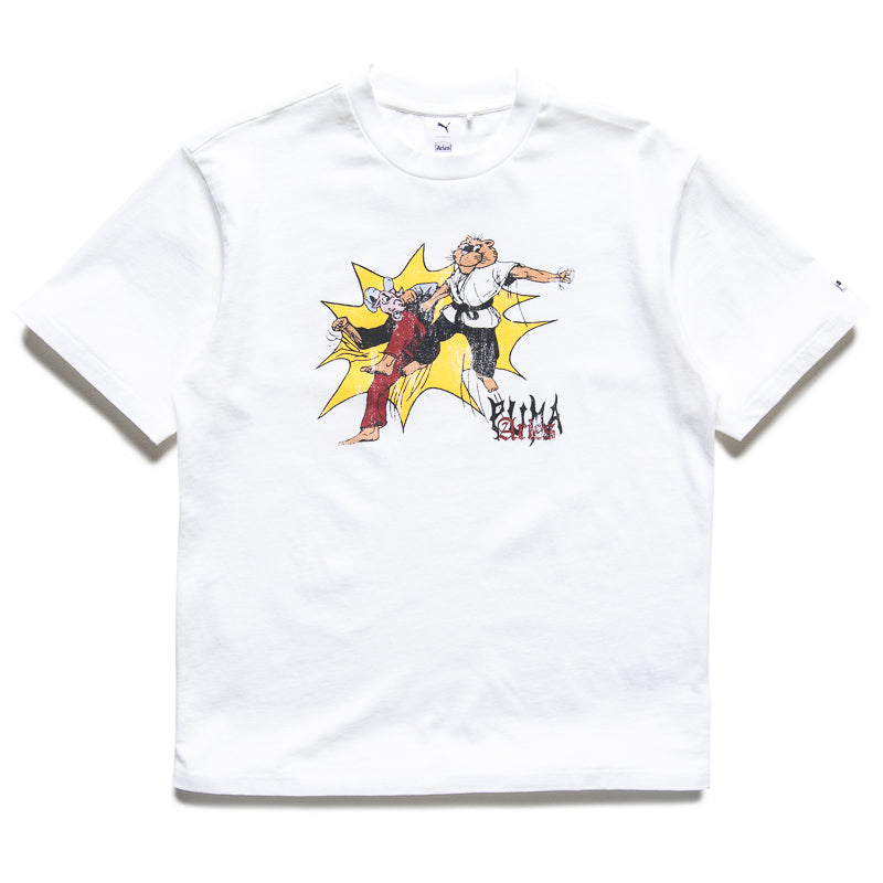 Aries x Puma Graphic Tee - White