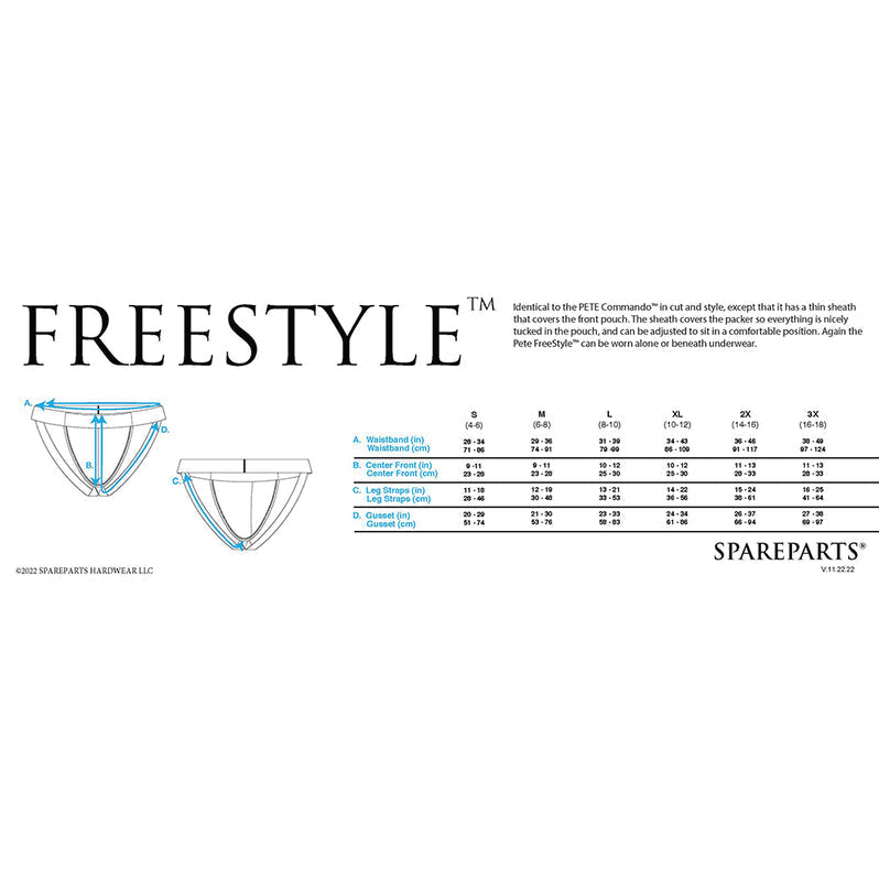 SpareParts Pete Freestyle - 3X